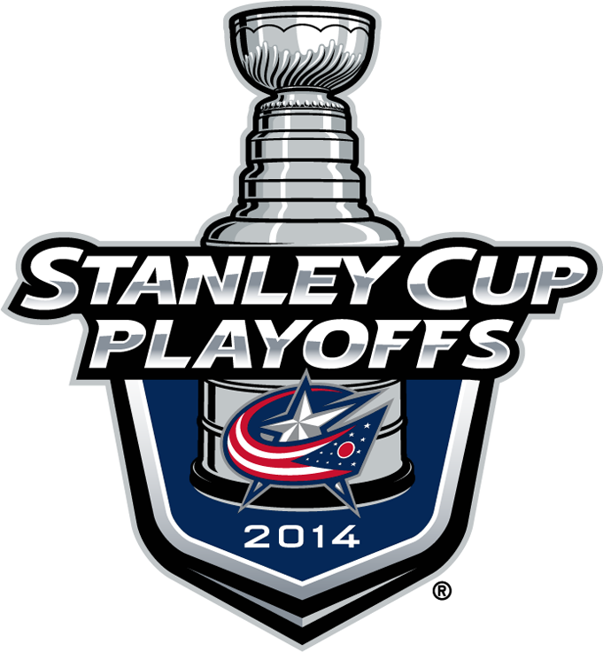 Columbus Blue Jackets 2014 Playoffs Logo iron on heat transfer